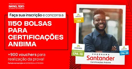 Curso Santander Certificaes Anbima | Cpa-10, Cpa-20 E Cea